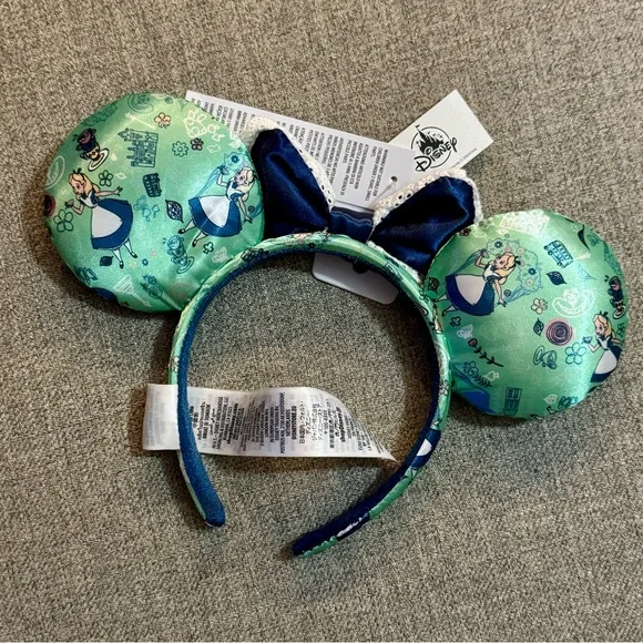 Disney Parks Alice in Wonderland Minnie Ears - Picture 4 of 4
